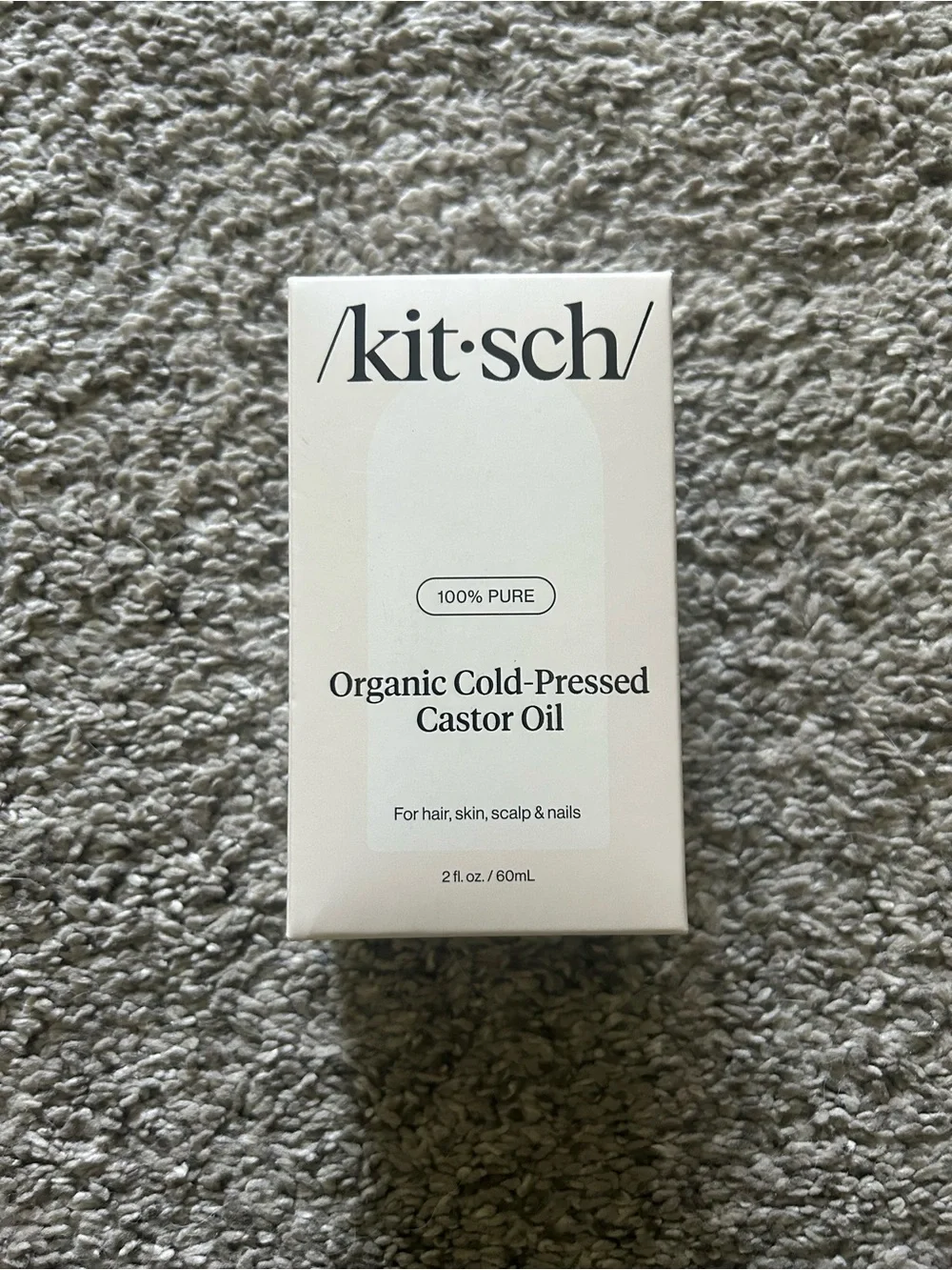 kitsch Organic Cold-Pressed Castor Oil